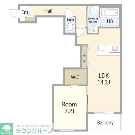 クイーンズ6の物件間取画像